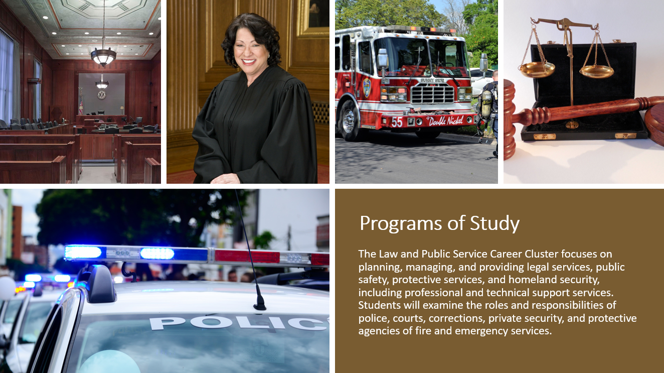 Law and Public Service Career Cluster TX CTE Resource Center